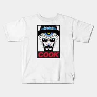 Heisenberg COOK Suger Skull Kids T-Shirt